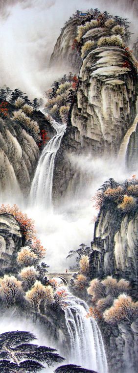 四景山水圖